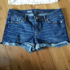 Mossimo denim cut off shorts